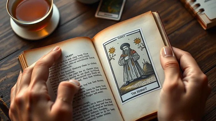 Иллюстрация к статье: Книга Таро для новичков: как не утонуть в символах и услышать себя