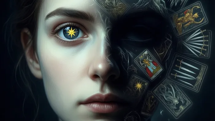 Иллюстрация к статье: Комплекс через призму Таро: как карты помогают встретиться с тенью