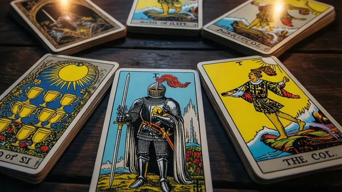 Иллюстрация к статье: Пример толкования расклада на примирение: как читать карты, когда надежда на ходулях