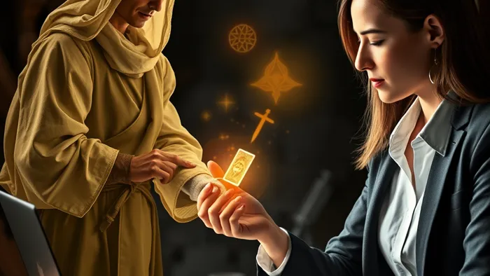 Иллюстрация к статье: Прошлые жизни и ваша профессия: как Таро помогает понять, нужно ли всё менять