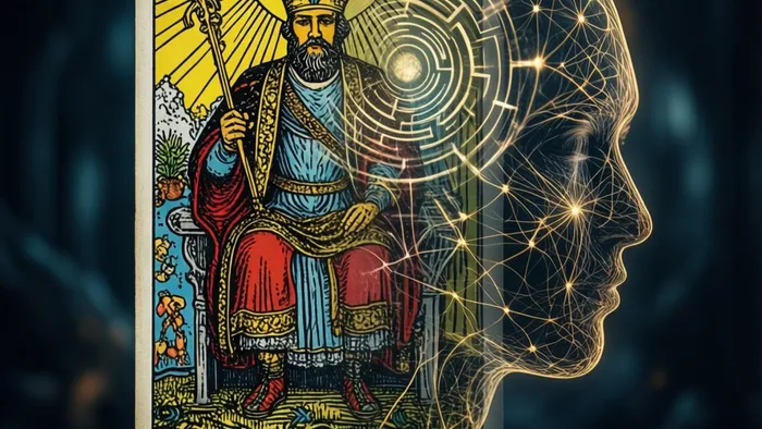 Иллюстрация к статье: Психология и Анимус в Таро: Карты как зеркало внутреннего мужчины