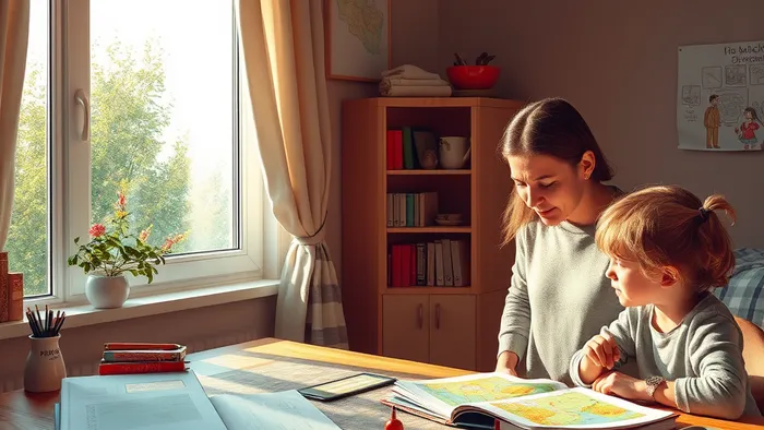 Иллюстрация к статье: Семейное обучение и гиперактивный ребёнок: как принять решение с помощью карт Таро
