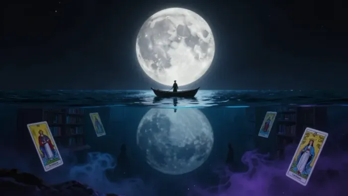 Иллюстрация к статье: 12-й дом и Таро: Психология теней и бессознательного