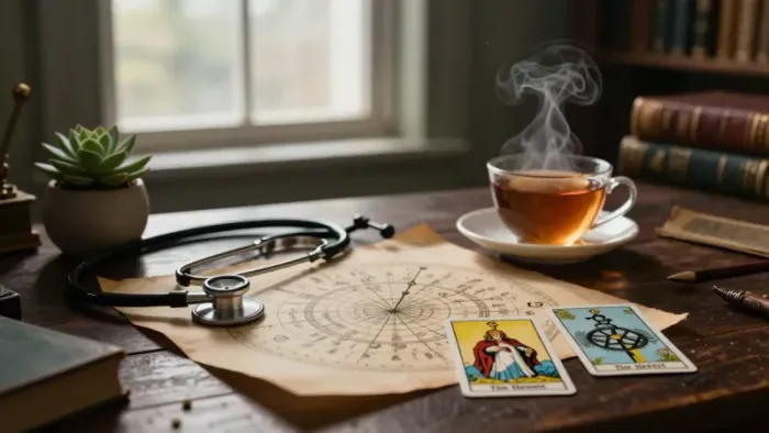 Иллюстрация к статье: 6 дом гороскопа и Таро: архетипы служения и психология повседневности