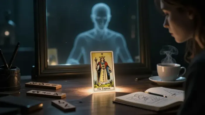 Иллюстрация к статье: Анимус в зеркале Таро: как бессознательное говорит с нами через мужские образы