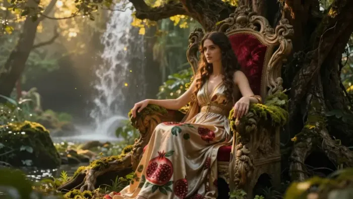 Иллюстрация к статье: Архетип Императрицы: Глубокое погружение в энергию Великой Матери