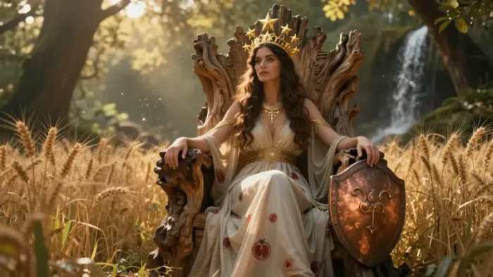 Иллюстрация к статье: Архетип Императрицы: психология созидания и ловушки материнской заботы