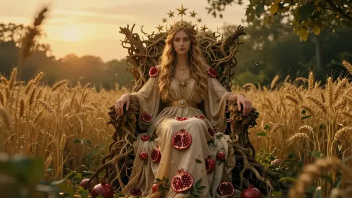 Иллюстрация к статье: Архетип Императрицы: Психология творения и материнское бессознательное