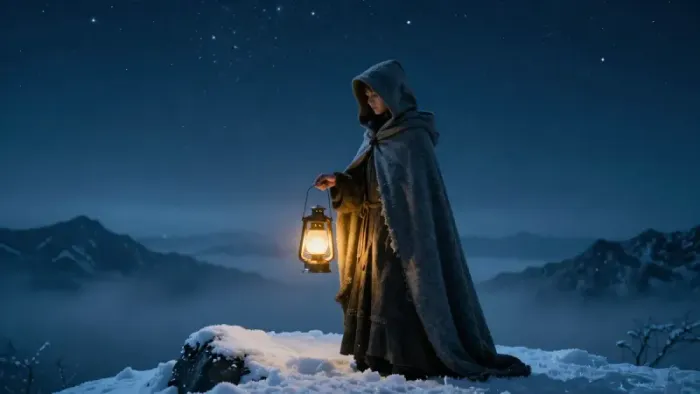 Иллюстрация к статье: Архетип Отшельника: путь к себе через внутреннюю тишину