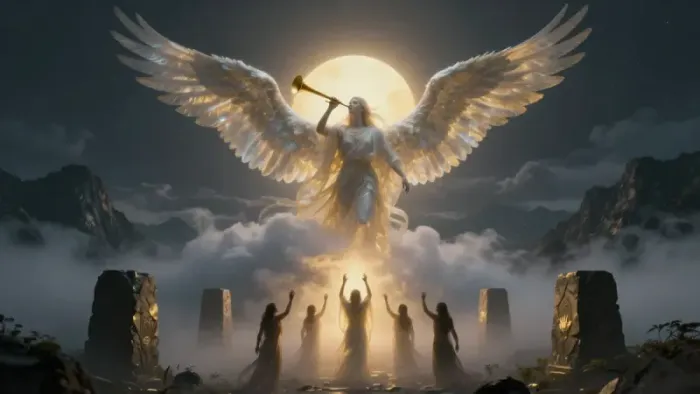 Иллюстрация к статье: Архетип Пробуждения: Психологическая практика и символика карты Суд