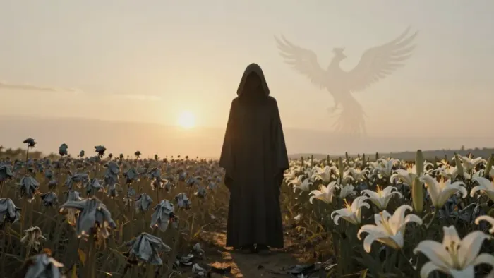 Иллюстрация к статье: Архетип Смерть: Психологическая трансформация и страх перед новым