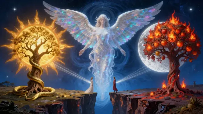 Иллюстрация к статье: Архетип Влюбленных: Почему это не только про любовь, но и про мучительный выбор