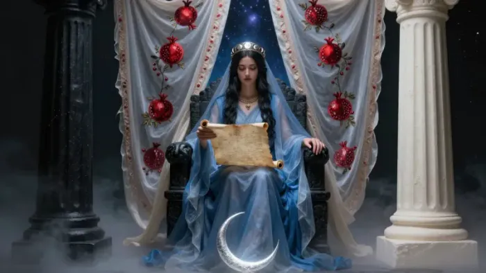 Иллюстрация к статье: Архетип Жрицы: Путешествие в глубины коллективного бессознательного