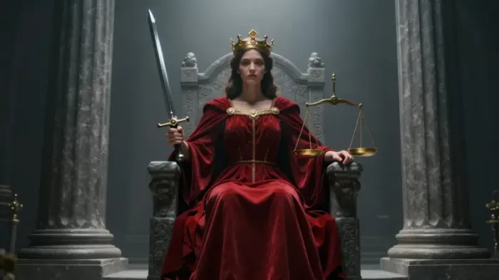 Иллюстрация к статье: Аркан Справедливость: Когда зеркало перестает лгать