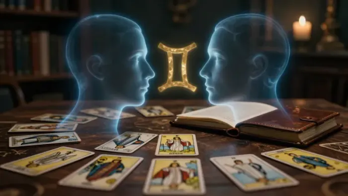 Иллюстрация к статье: Близнецы в январе: юнгианский расклад на поиск внутренней целостности