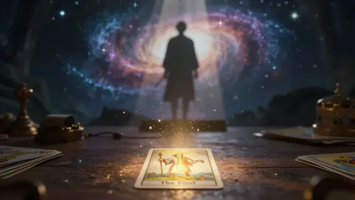 Иллюстрация к статье: Дневник таролога: Архетип Шута и прыжок в бессознательное