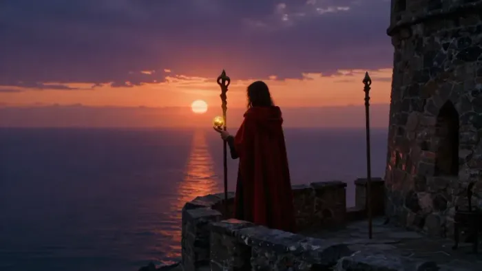 Иллюстрация к статье: Двойка Жезлов в чувствах: Психология выбора и архетип власти