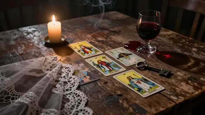 Иллюстрация к статье: Гадание на Таро на верность: как увидеть правду через зеркало архетипов