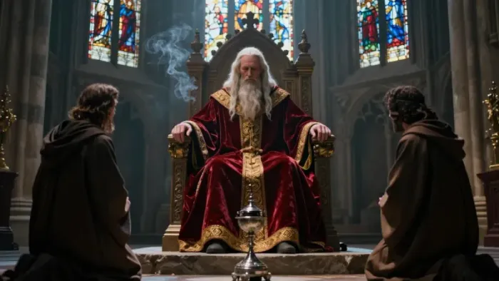 Иллюстрация к статье: Иерофант: Архетип Традиции и Внутреннего Учителя в юнгианском ключе