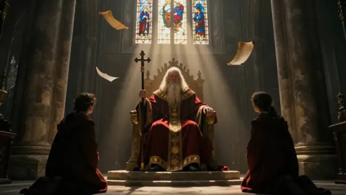 Иллюстрация к статье: Иерофант: Архетип Традиции и Внутренний Учитель