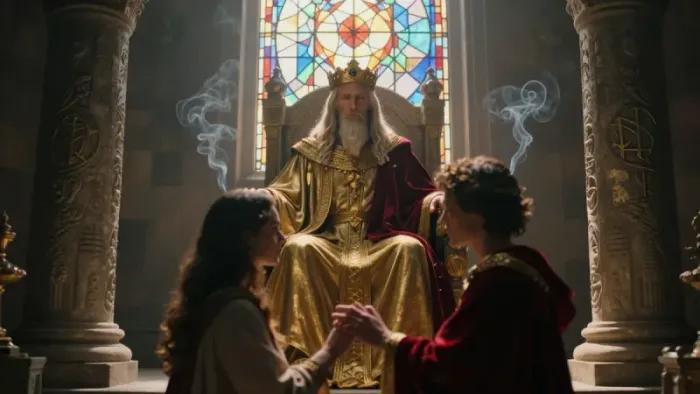 Иллюстрация к статье: Иерофант в любви: Когда архетип становится законом сердца