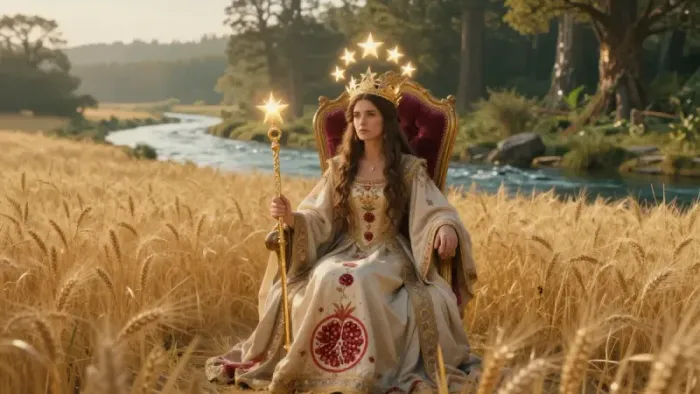 Иллюстрация к статье: Императрица: Архетип Великой Матери и цветение бессознательного