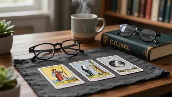 Иллюстрация к статье: Как читать поле недели: Юнгианский взгляд на расклад и архетипы