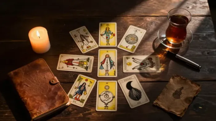 Иллюстрация к статье: Картография души: как расклады Таро помогают структурировать бессознательное
