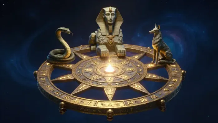 Иллюстрация к статье: Колесо Фортуны: Медитация на Архетип Цикличности и Принятия