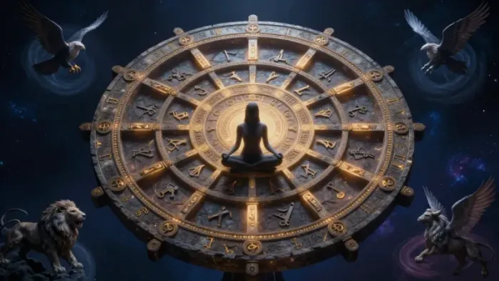 Иллюстрация к статье: Колесо Фортуны: Психологический разбор архетипа и совет на пути героя