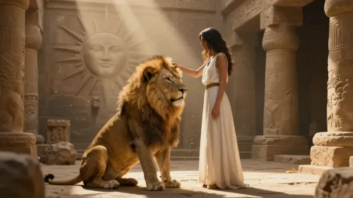 Иллюстрация к статье: Лев и его Арканы: Психологический прогноз и архетипическая сила