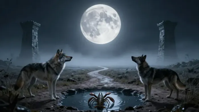 Иллюстрация к статье: Луна — карта года: навигация в сумерках души