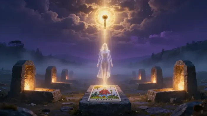 Иллюстрация к статье: Медитация на архетип Суд: Зов бессознательного и интеграция тени