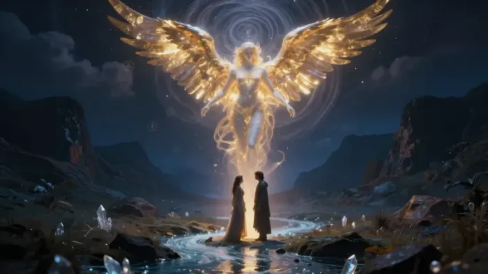 Иллюстрация к статье: Медитация на архетип Влюбленные: Зеркало души и выбор пути