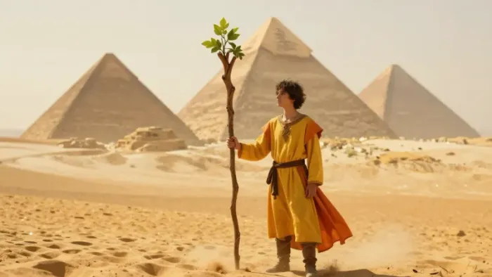 Иллюстрация к статье: Медитация на Паж Жезлов: как поймать искру своего бессознательного