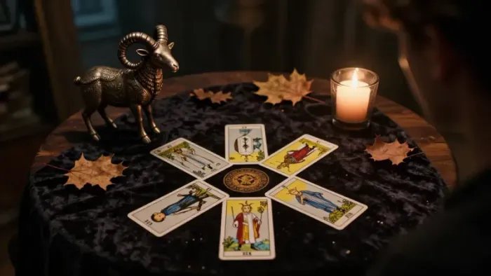 Иллюстрация к статье: Овен в сентябре: расклад на поиск внутренней опоры и работа с архетипом Героя