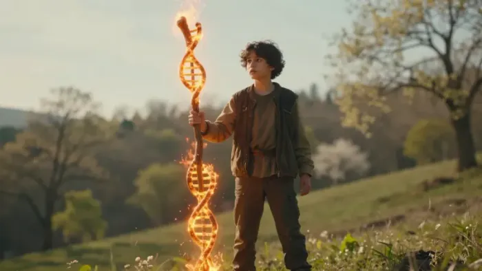 Иллюстрация к статье: Паж Жезлов в раскладах на здоровье: архетип огня и импульса