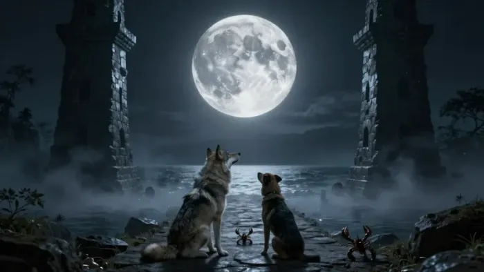 Иллюстрация к статье: Планета Луна в Таро: Путешествие в личное бессознательное