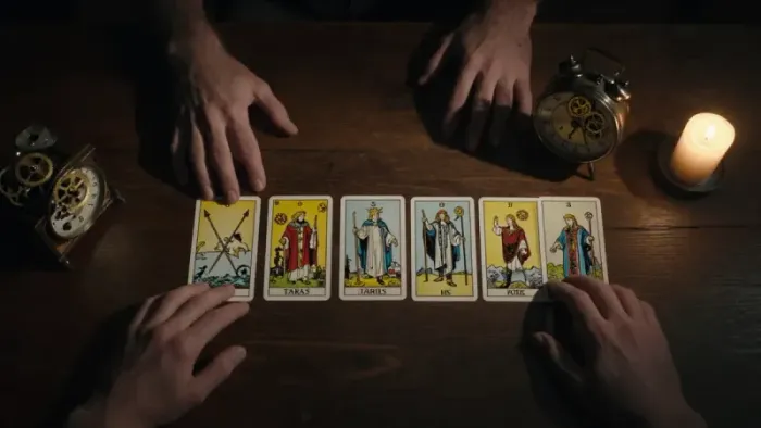 Иллюстрация к статье: Проекция контроля: Можно ли увидеть признаки ОКР в раскладе Таро через призму Юнга?