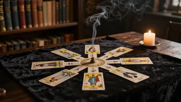 Иллюстрация к статье: Проекция завтрашнего дня: лучшие схемы раскладов на будущее через призму юнгианства