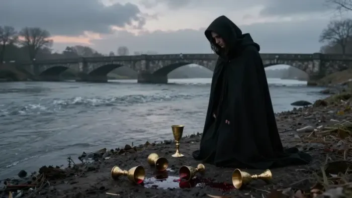 Иллюстрация к статье: Пятерка Кубков: Да или Нет в Таро? Глубокий разбор с точки зрения психологии