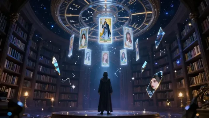 Иллюстрация к статье: Расклад на 11 дом: архетипы коллективного и поиск своего круга