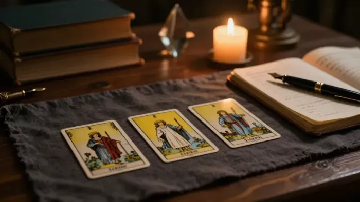 Иллюстрация к статье: Расклад на месяц: 3 карты для настройки внутреннего компаса