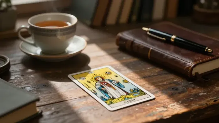 Иллюстрация к статье: Расклад на одну карту: Психология проекции и голос бессознательного