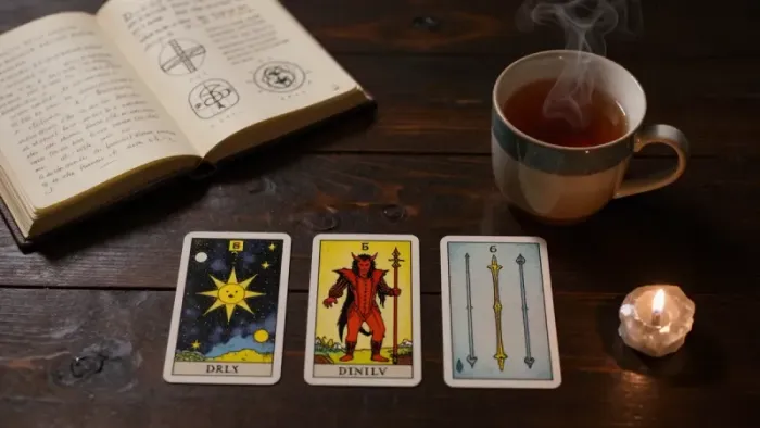Иллюстрация к статье: Расклад на желание: как услышать голос бессознательного через символы Таро