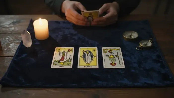 Иллюстрация к статье: Расклад «Стрела»: Как прочитать траекторию своего Бессознательного