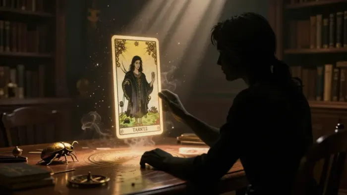 Иллюстрация к статье: Самость и Тень: как Таро помогает нам встретиться с собой настоящим