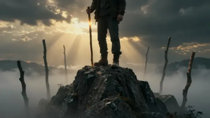 Иллюстрация к статье: Семерка Жезлов: Психология защиты своих границ и Архетип Героя