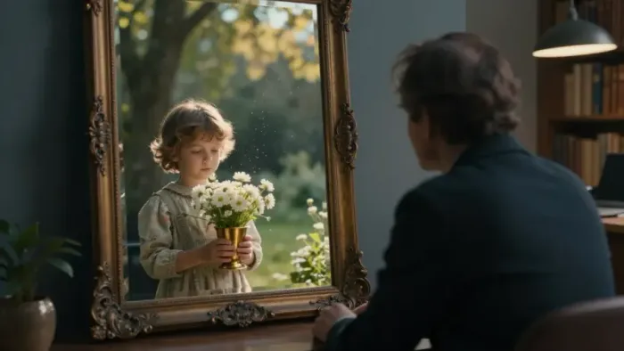 Иллюстрация к статье: Шестерка Кубков: Мысли и ментальное пространство аркана через призму психологии