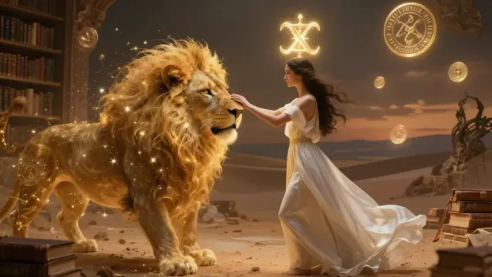 Иллюстрация к статье: Сила на деньги: как архетип восьмого аркана Таро управляет вашим финансовым потоком